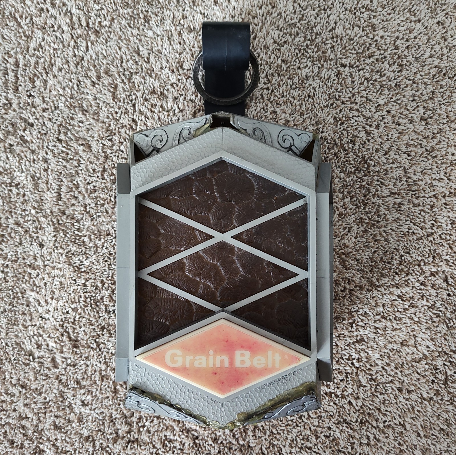 Grain Belt Beer Lighted Lantern Sconce Sign