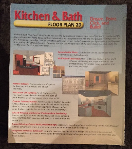 IMSI Kitchen & Bath Floor Plan 3D Version 6 New!