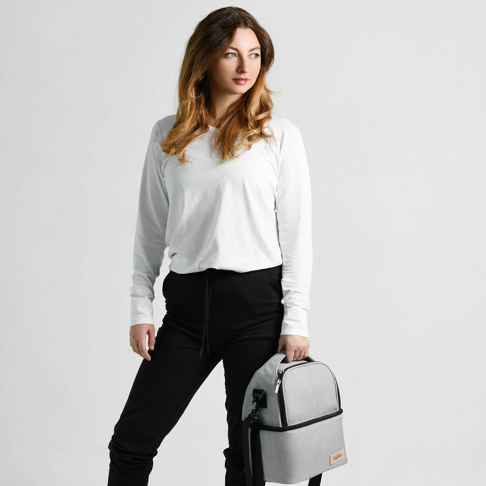 CoolCarry™ Breastpump Cooler Bag + Ice Pack