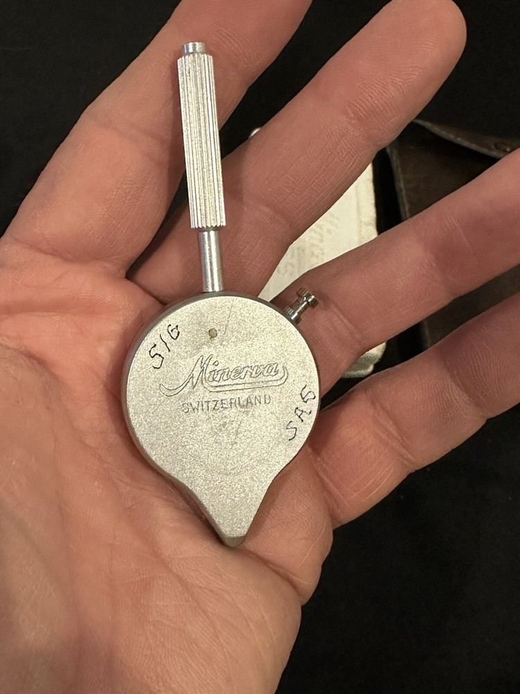 vtg MINERVA OPISOMETER ½ ¼ ⅛ MAP Meilograph CURVIMETER Measuring DRAFTING TOOL