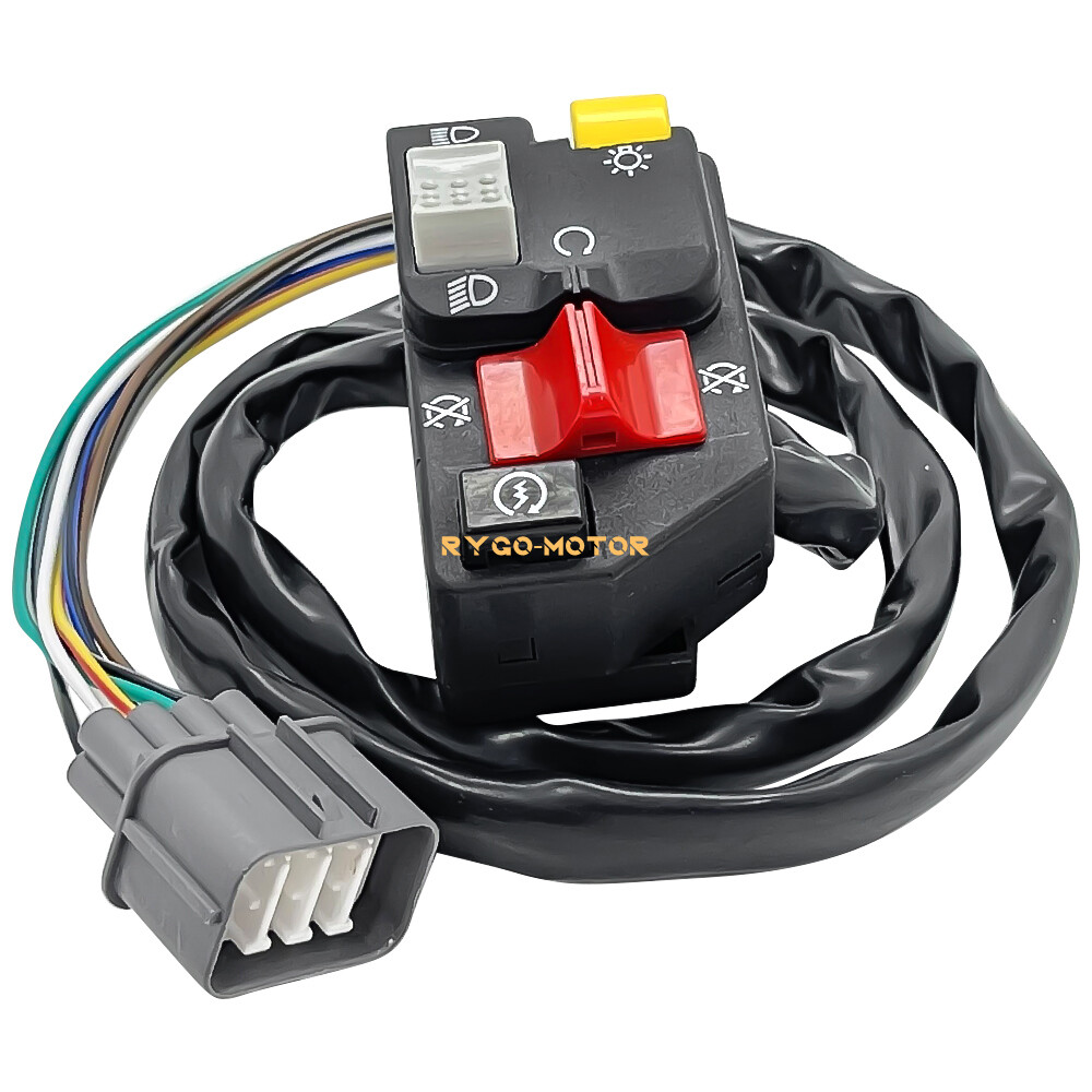Handlebar Start Stop Switch Headlight for Honda Rancher 350 TRX350FM 2000-2005