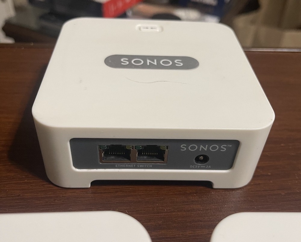 (3) - Three Sonos Connect Bridge’s White / No Adapters