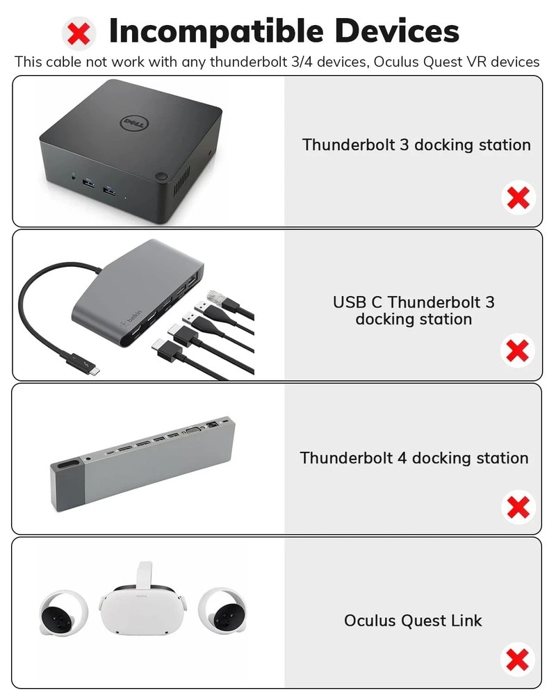 USB C Extension Cable - 10Gbps Data Transfer, 100W Fast Charging, 1FT, Black