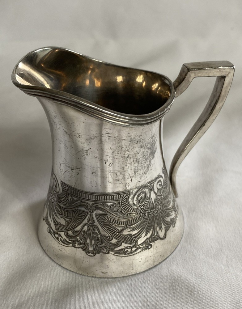 Wallace Bros. Silver Co. Silver-plated Victorian Creamer