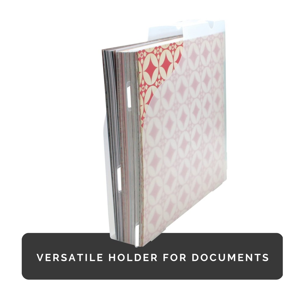 Durable Multi Functional File Organizer For 12X12 Paper And Documents