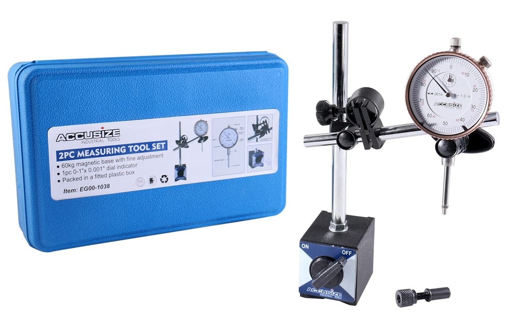 110 lb Pull, Fine Adjustment, 0-1" Indicator, Satin chrome finish