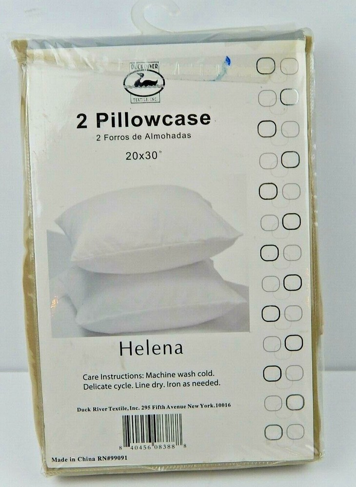 Duck River Pair Pillowcases 300 Thread Count Taupe Standard