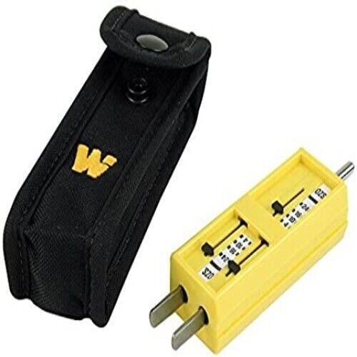 Woodhead 1760 Receptacle Tension Tester with nylon carrying case - SPECIAL!!!!