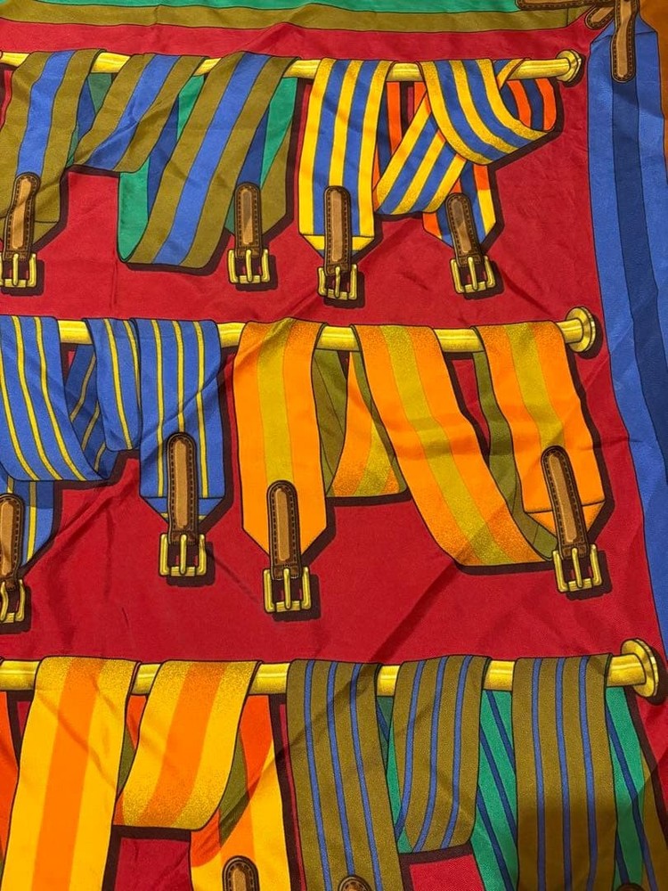 Hermes Scarf 90 Belt Pattern Large