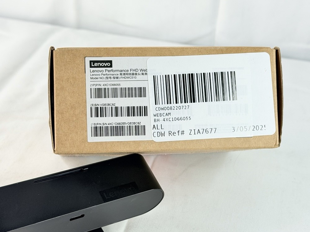 Lenovo Performance FHD Webcam modelFHDWC510