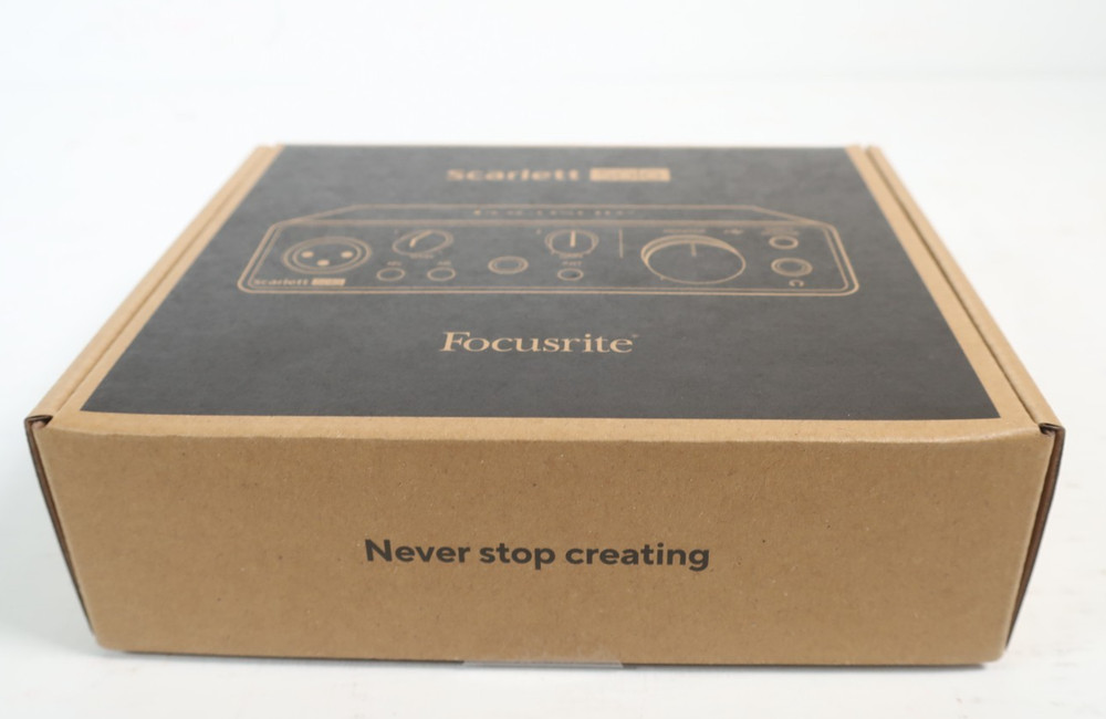 Focusrite Scarlett Solo 3rd Third Gen USB Audio Interface MOSC0024 NEW SEALED