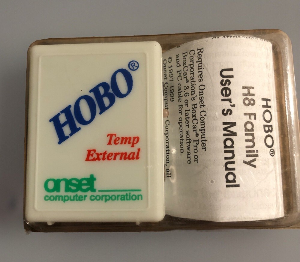 Data Logger External Temp Onset HOBO H08-002-02 New