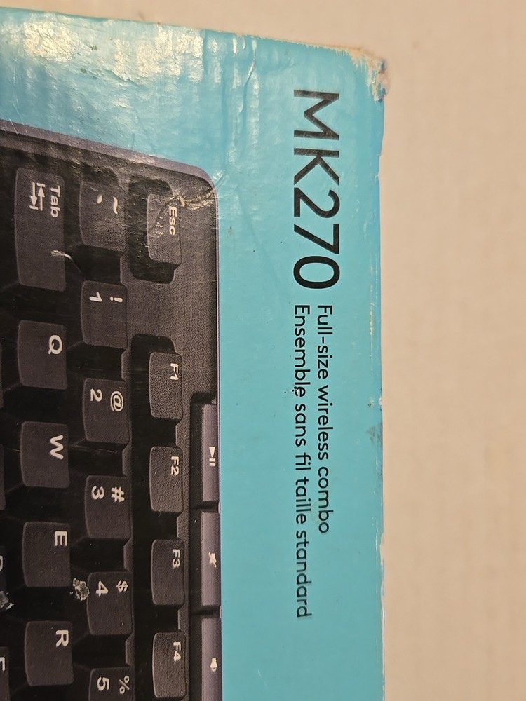 Logitech MK270 Wireless Keyboard and Mouse Combo - 920-008813
