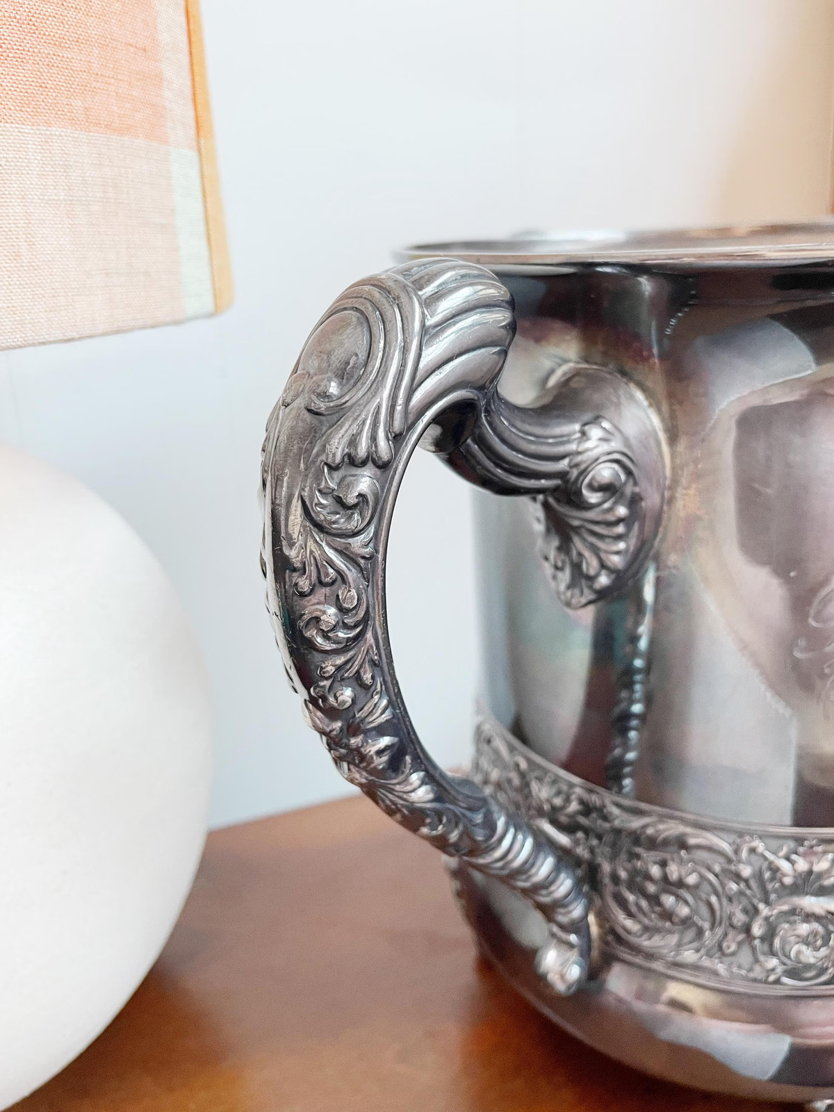 Antique 1898 Silverplated Princeton University Trophy