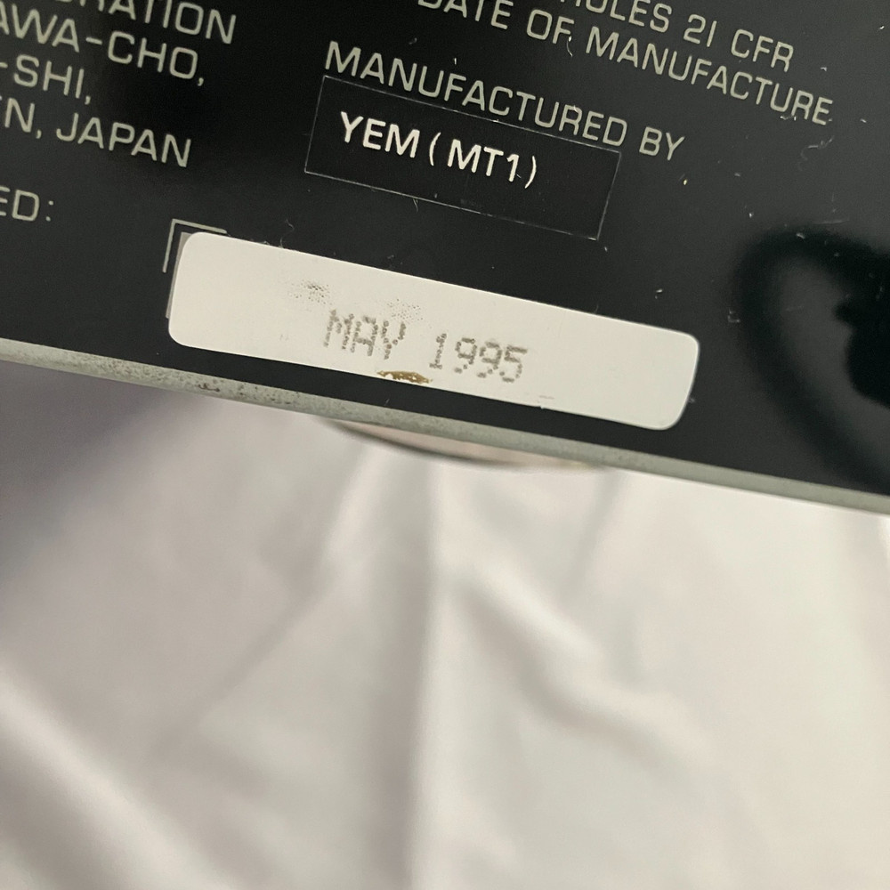 Yamaha CDC-555 5-Disc CD Changer Player Black AS-IS Untested