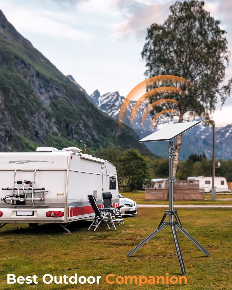 Starlink Mini Tripod Mount with Adapter, 3 Level Adjustable Height and