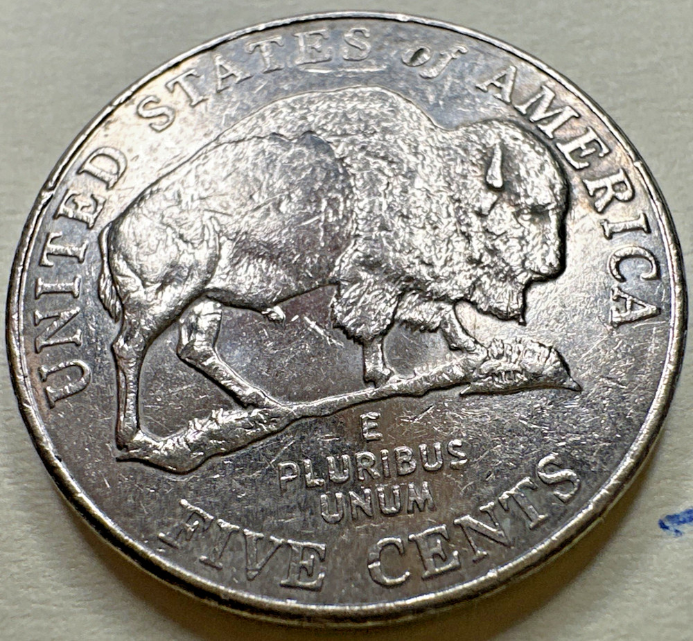 2005 D Jefferson "Bison" Nickel 1818X