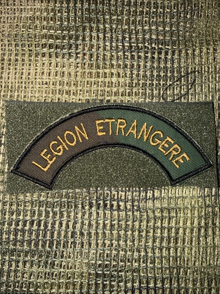 French Foreign Legion Pocket Patch Commandos Afgan War -camo