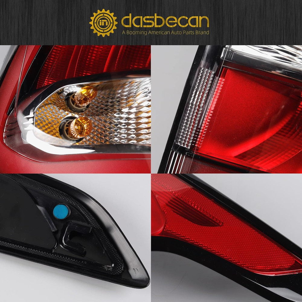 Left Driver Side Tail Light Assembly with Bulb Compatible with Ford Escape Kuga