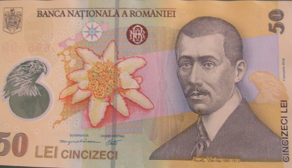 Romania: 50 Lei 2018 UNC Condition!