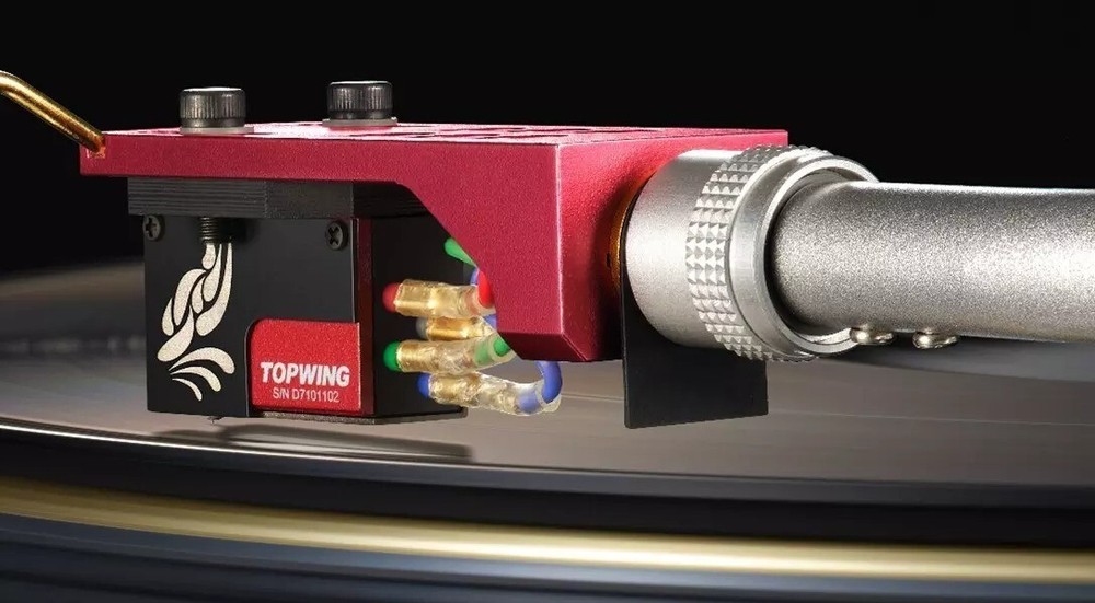 TOP WING / Static Eraser Modern Anti-Static Shell Ring for Turntables - New