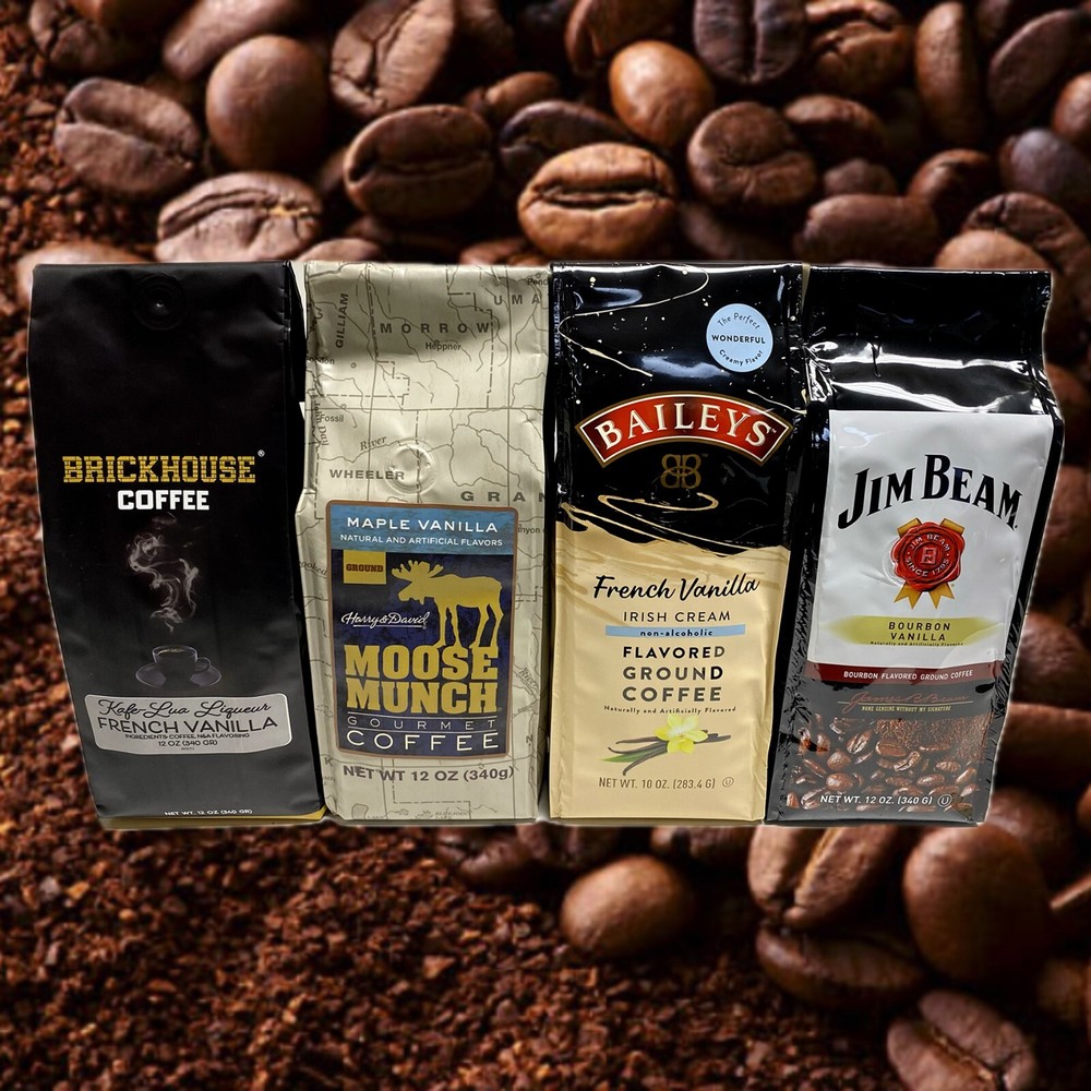 Very Vanilla Coffee Bundle With Kafe-Lua, Moose Munch, Bailey's, and Jim Beam
