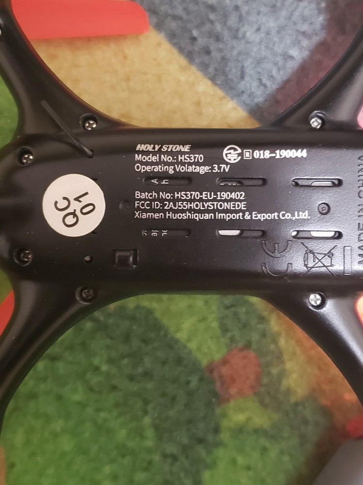 Holy Stone HS370 Red Mini Drone Quadcopter- Missing Some Accessories
