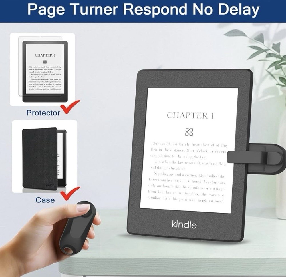 Remote Control Page Turner For Kindle Pink