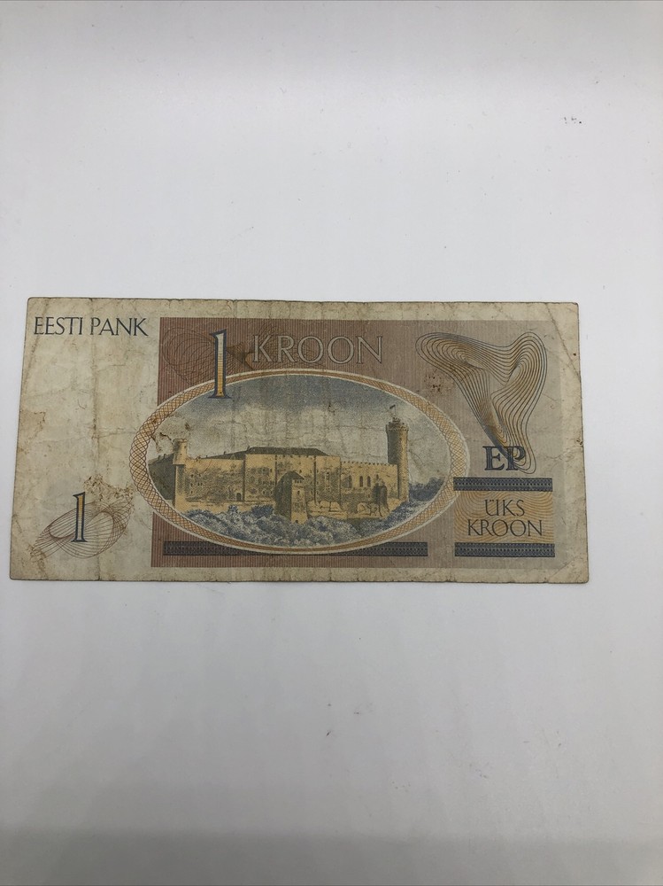 Estonia 1992 Banknote 1 Kroon