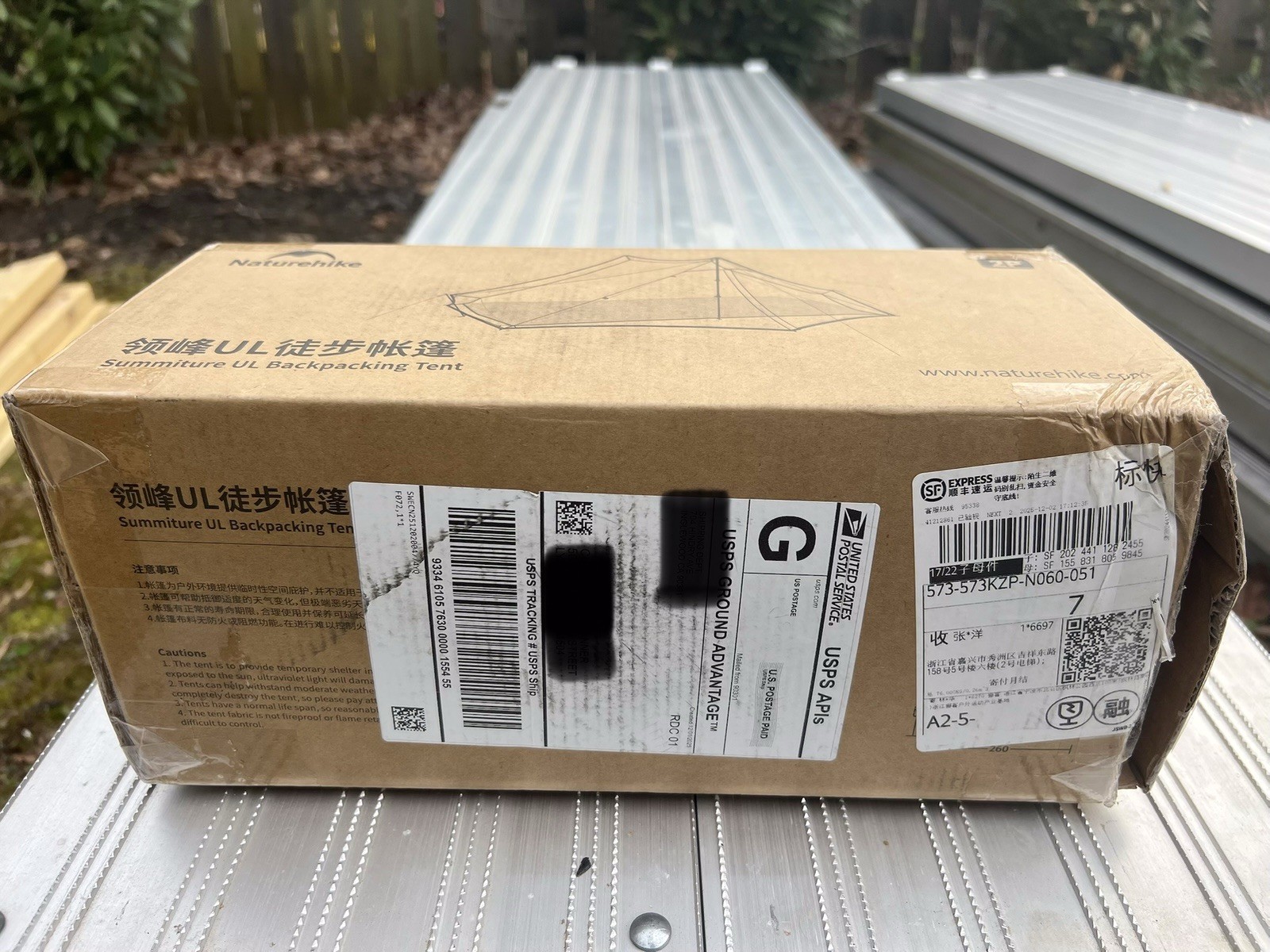 Naturehike Summiture 2 Person Ultralight Backpacking Tent New $5 Shipping US