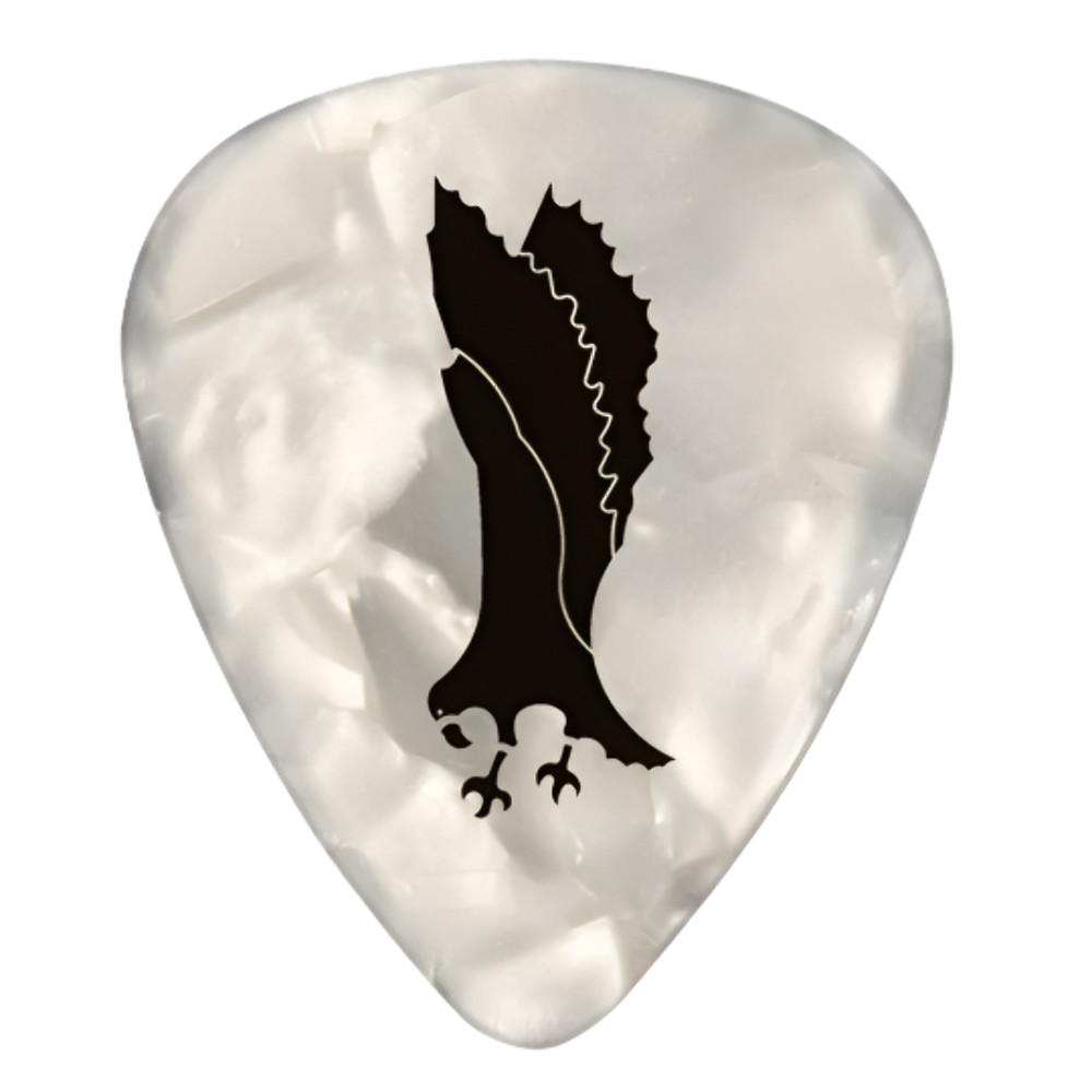 PRS 12-Pack White Pearloid Celluloid Picks
