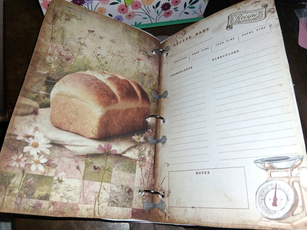 Favorite Recipes Junk Journal Scrapbook