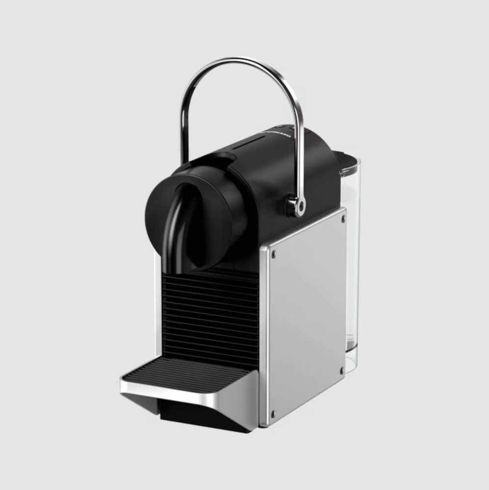 Nespresso Pixie Espresso Machine Silver Redesign
