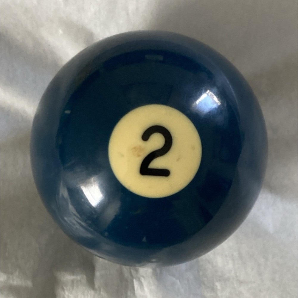 Blue Number 2 Billiard Pool Ball Single Replacement Aramith