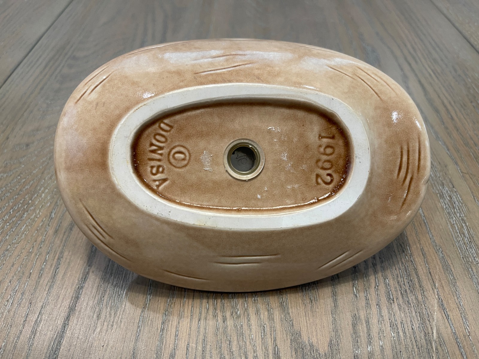 DONISA 1992 Vintage Cowboy Hat Toothbrush Holder Western Bathroom Accessorie