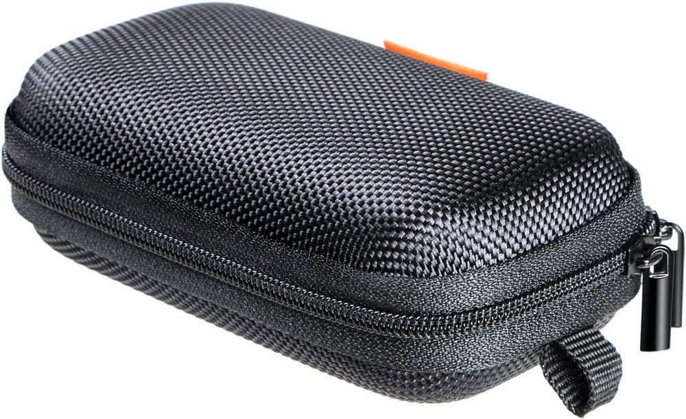 Rectangle Small Hard EVA Case - Portable Protection Earbud Case Zipper Pouch for