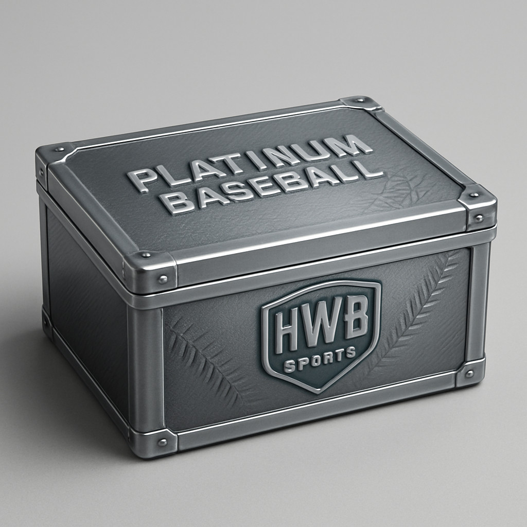 HWB Baseball Mystery Platinum Crate | Blaster Box, 12 Packs | Topps Panini Lot