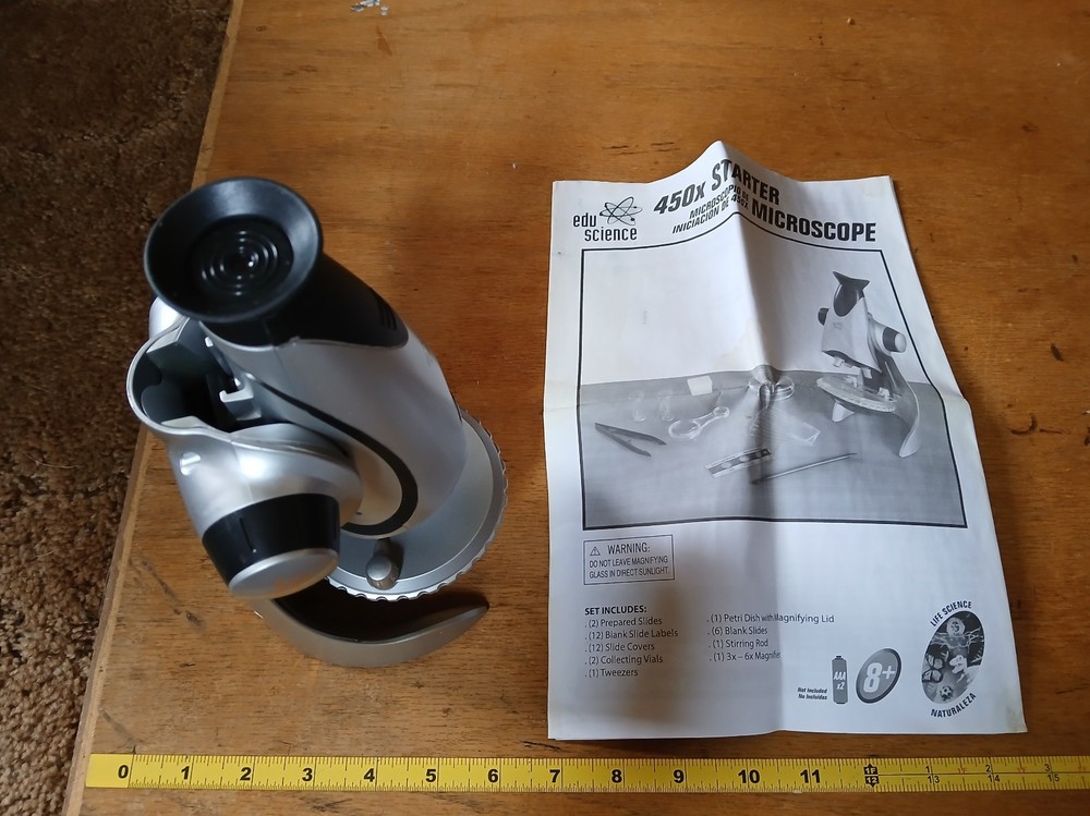 Edu Science 450x Starter Microscope - Used