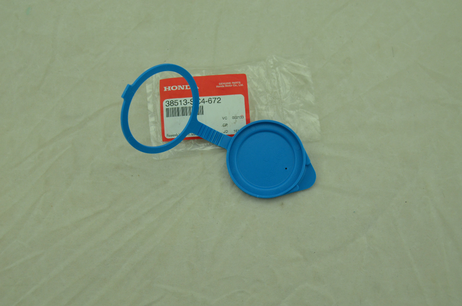 NEW GENUINE OEM Honda Windshield Washer Fluid Reservoir Cap 38513-SC4-672