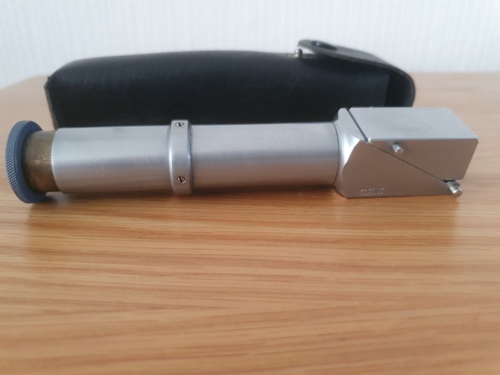 Vintage Bellingham Stanley Refractometer in Case