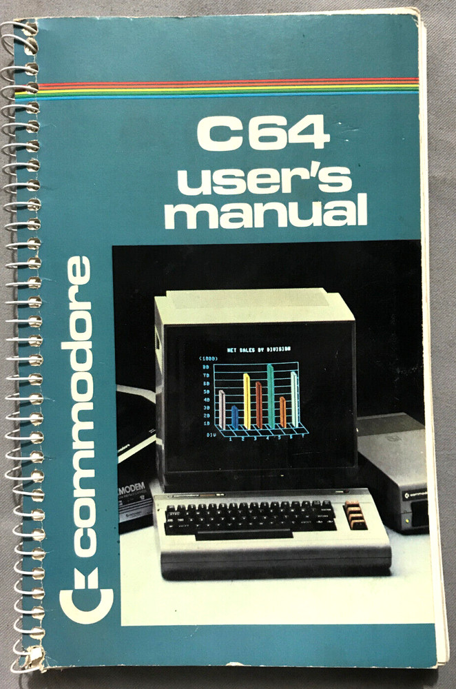 Canadian Version Commodore C64 Manual Commodore Business Machines published 1984