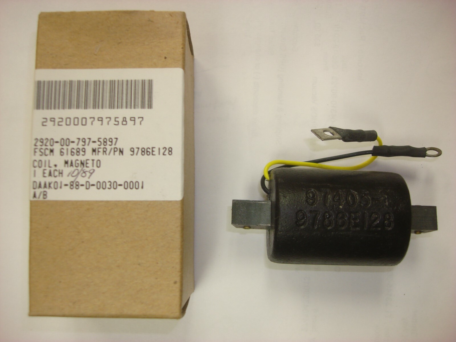 NEW! Andover Coils P/N: 9786E128 Engine Magneto Coil  (S-1-7)