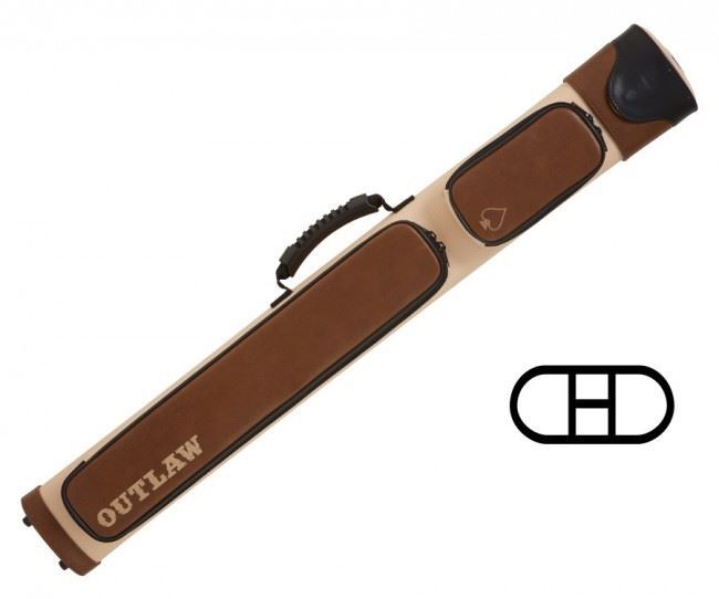 Outlaw OLX22 Pool Cue Case - Brown