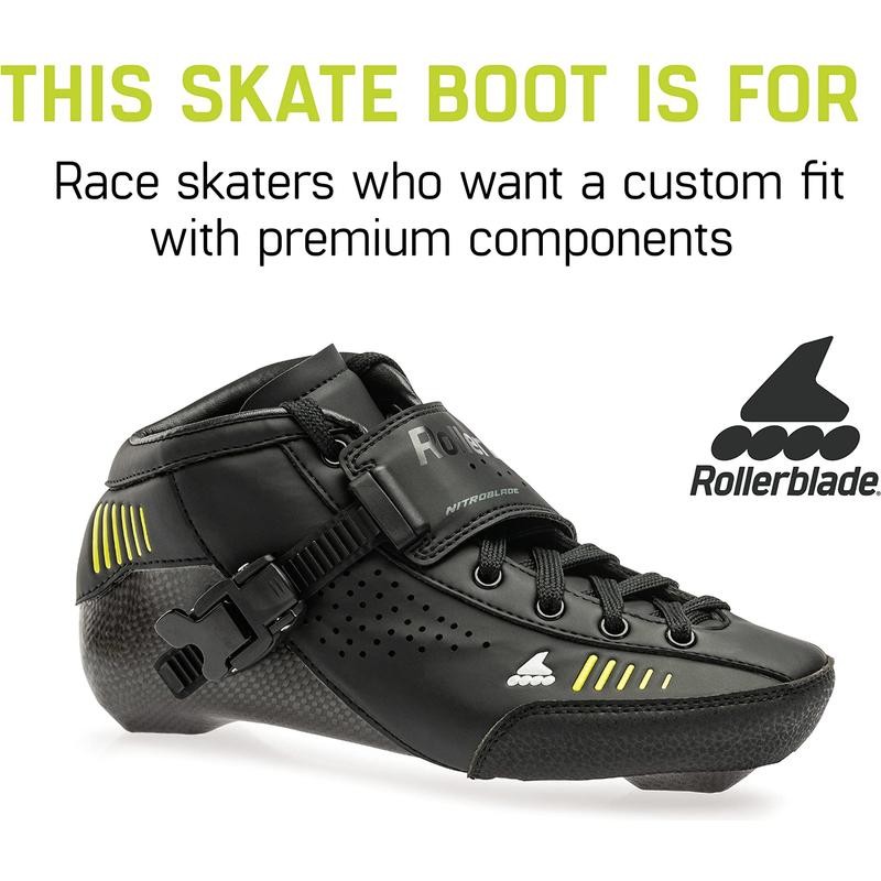 Rollerblade Nitroblade Boot Black 10 -Open Box