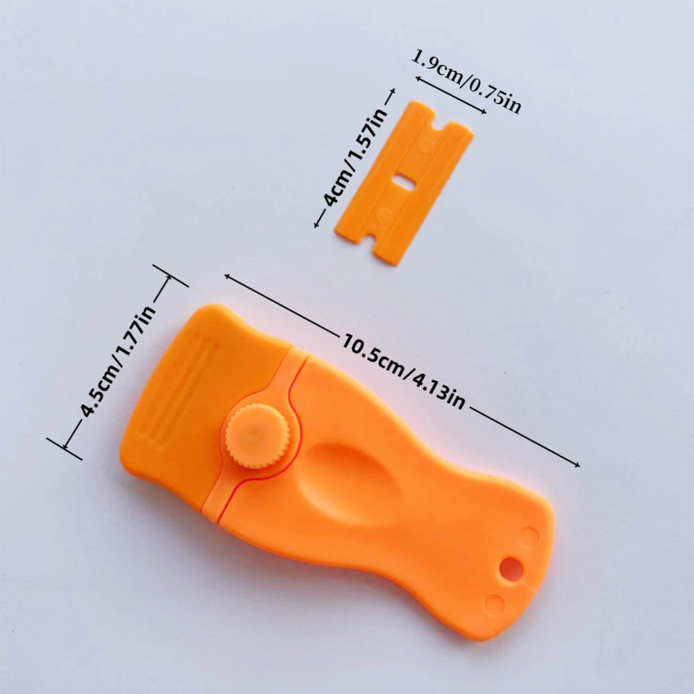 1pc Portable Multifunctional Cleaning Scraper Kitchen Bathroom Household Scraper