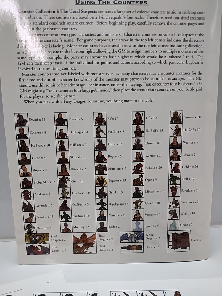 sword & sorcery counter collection 1: the usual suspects