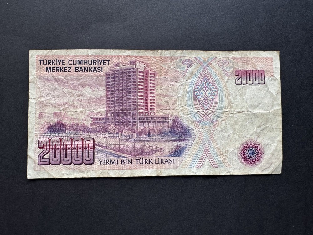 Turkey 20000 Lira Banknote