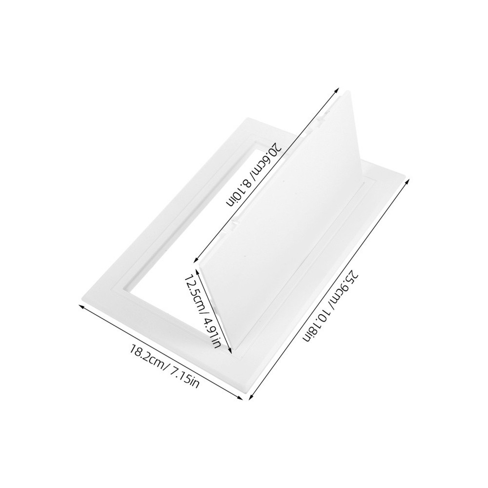 Small Access Panel Plastic Wall Ceiling Hole Cover Plate for Drywall