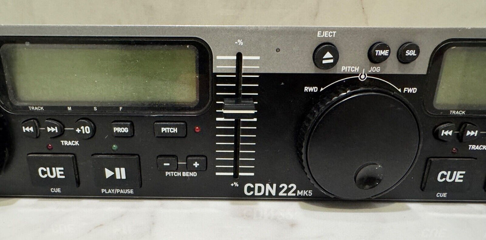 Numark Professional CDN 22 MK5 CONTROL Rack Mount