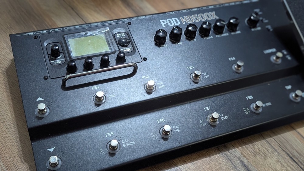 Line 6 POD HD500X Digital Multi-Effects Processor Looper w/ Original Box